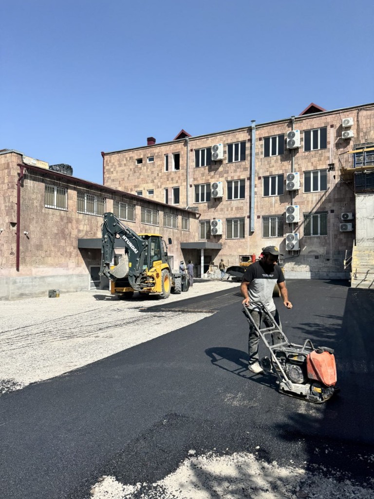 Construction process, Z. Kanakertsi 50