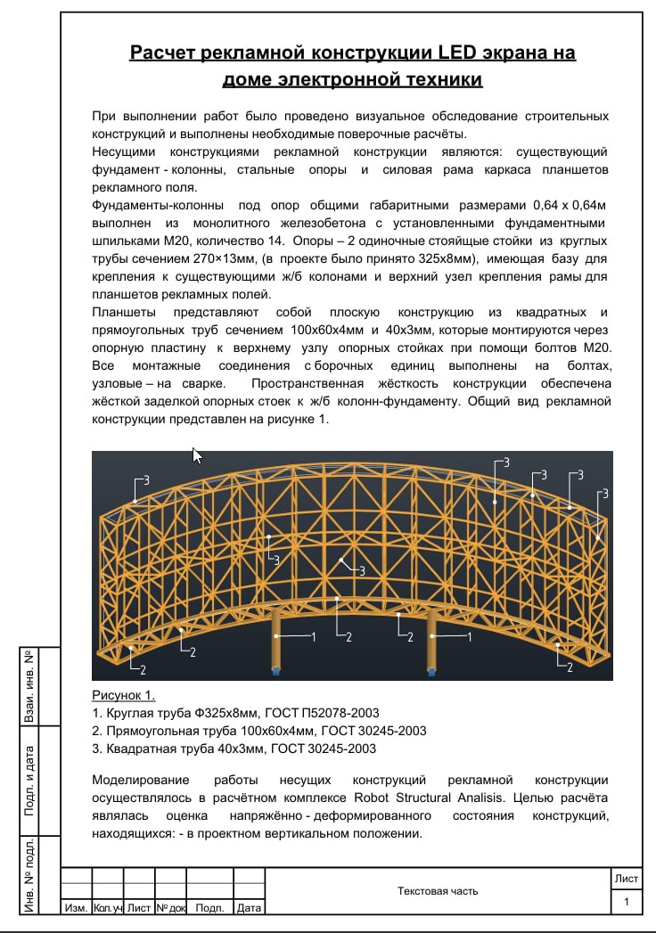 LED screen design project